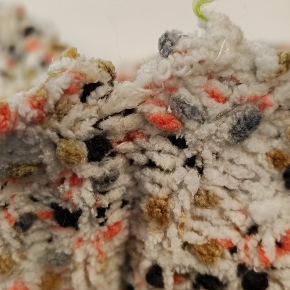 Moon & Madison Confetti Sweater Sz Extra Small Cowl Neck Multicolor Cozy - Picture 5 of 12